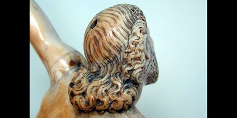 christ-ivoire-ecole-michelangelo-italia-XVI-XVII-secolo