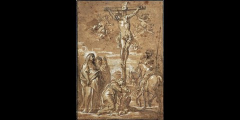 Christ en Croix Jan Erasmus Quellinus Anvers Malines