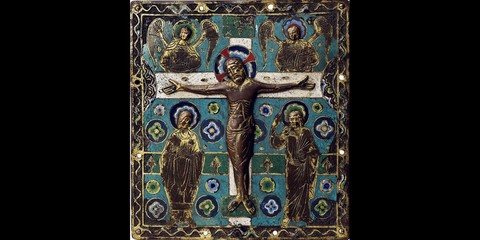 crucifixion-marie-jean-plaque-email-champleve-limoges-XIII-13-siecle