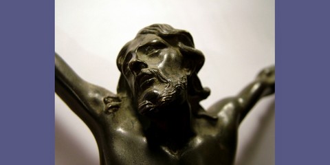 CHRIST EN BRONZE DU DEBUT DU 19E SIECLE