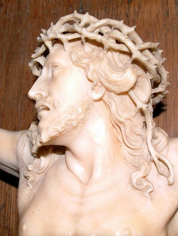 LEFEBVRE Jean-Baptiste Christ en Ivoire de Dieppe